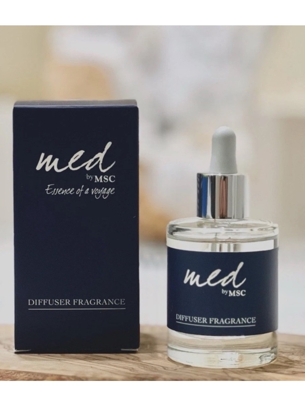 MED BY MSC Cruise Ship ESSENCE of a VOYAGE Diffuser Fragrance 50ML 1.69 Oz